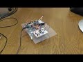 arduino insect robot with sensor センサーを搭載したarduinoロボット