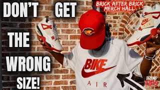 BE CAREFUL W/ SIZING JORDAN 4 NIGEL SYLVESTER BRICK AFTER BRICK MERCH TRY ON HAUL! SIZING & ON FEET