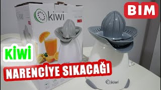 BİMDE 60 TL'YE SATILAN KİWİ MARKA NARENCİYE SIKACAĞINI DENEDİK | KİWİ KCJ-1803