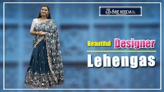 Designer Lehengas | She Needs Saree World