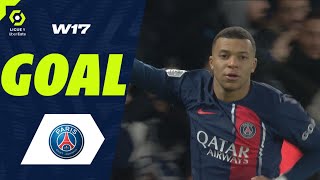 Goal Kylian MBAPPE (60' - PSG) PARIS SAINT-GERMAIN - FC METZ (3-1) 23/24
