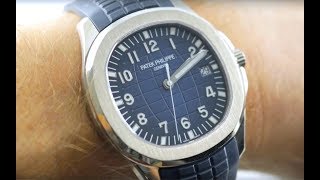 Patek Philippe Aquanaut 42.2MM 5168G-001 20th Anniversary Patek Philippe Watch Review