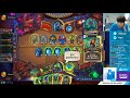 탈진도적할 때 갑자기 멋있는 남자 핸파도적 따효니 등급전 384 하스스톤 hearthstone