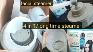 How to use Kaliz facial steamer