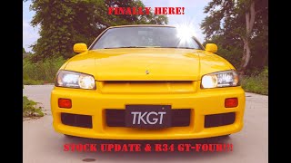 WE FINALLY GOT ONE! CLOSER LOOK AT THE R34 GT-FOUR (ENR34) \u0026 INVENTORY UPDATE