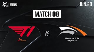 T1 vs 한화생명 | H/L 06.20 | 2020 우리은행 LCK 서머 스플릿