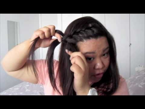 Hair tutorial: How to do a front braid! Hair tutorial: How to do a front braid!