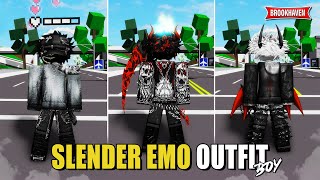 OUTFIT SLENDER EMO For Boy In Brookhaven ID/CODES - Roblox Part 9