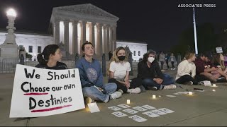Protests continue at Supreme Court after leaked draft indicates Roe v. Wade may be overturned