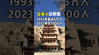 日本人访敦煌：1993年有6万人 2023年仅1000人#世界文化遗产#敦煌#丝绸之路#中日交流#日本生活