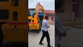jcb excavator loading dump truck, jcb video for children #short