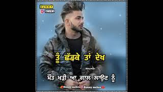 ਮੌਤ ਖੜੀ ਆ ਗਾਲ ਲਾਉਣ ਨੂੰ  | ❤️ New Whatsapp Status ❤️ | 💌 Punjabi Status | 😔 Sad Status | Sunny Mehra