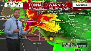 KAAL/KTTC Severe Weather Coverage August 11, 2023