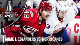 New York Islanders vs. Carolina Hurricanes: First Round, Gm 1 | Full Game Highlights