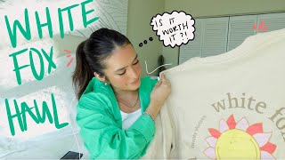 HUGE SPRING WHITE FOX BOUTIQUE | is it worth the hype?