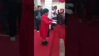 中国民间庆典乐队的乡村指挥家3 Rural conductor of Chinese folk celebration band3