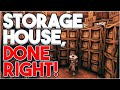 How to Build an Organised Storage House System (Hearth and Home Edition) | Valheim