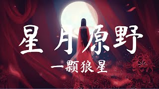 星月原野 - 一颗狼星「那思绪化作酒水入愁肠」【動態歌詞/PinyinLyrics】🎵