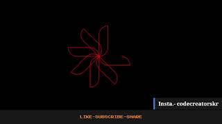 Python Turtle Graphics-12 | Cool Shape Drawing | Python Turtle Video