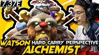 Watson - Alchemist The Hard Carry - Dota 2 Pro Full Gameplay Patch 7.37E #watson #alchemist