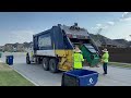 Waste Connections: Freightliner M2 Heil 5000 Rear Loader Garbage Truck