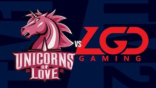 【2020全球總決賽】入圍賽 第三天 UOL vs LGD