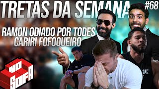 RAMON TOMANDO HATE EM TUDO, TENENTE PERDEU E CARIRI SOLTANDO PODRES - No Sofá #068