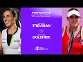 Caroline Dolehide vs. Martina Trevisan | 2023 Guadalajara Quarterfinals | WTA Match Highlights