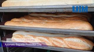 Fully automatic baguette production line by UIM