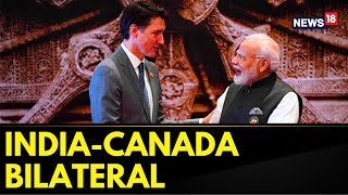 G20 Summit 2023 India | PM Modi Meets Canadian PM Justin Trudeau On The Sidelines Of The G20 Summit