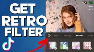 How to get the Retro Filter on Tiktok | VHS Effect On Tiktok Makes a Comeback!