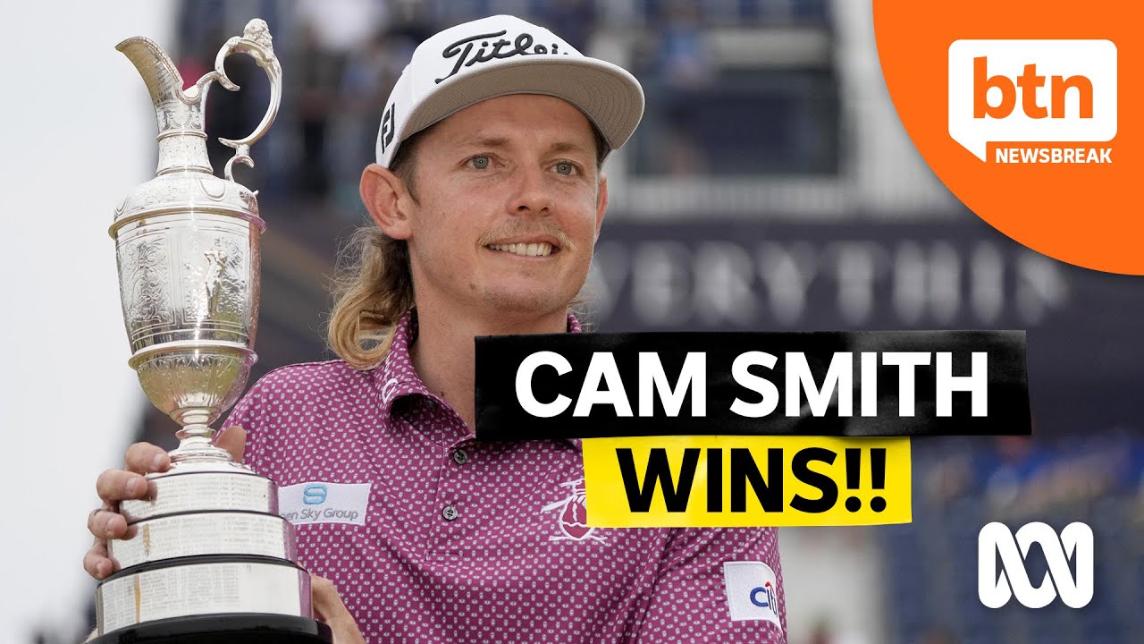 Aussie Cameron Smith Wins The British Open - YouTube