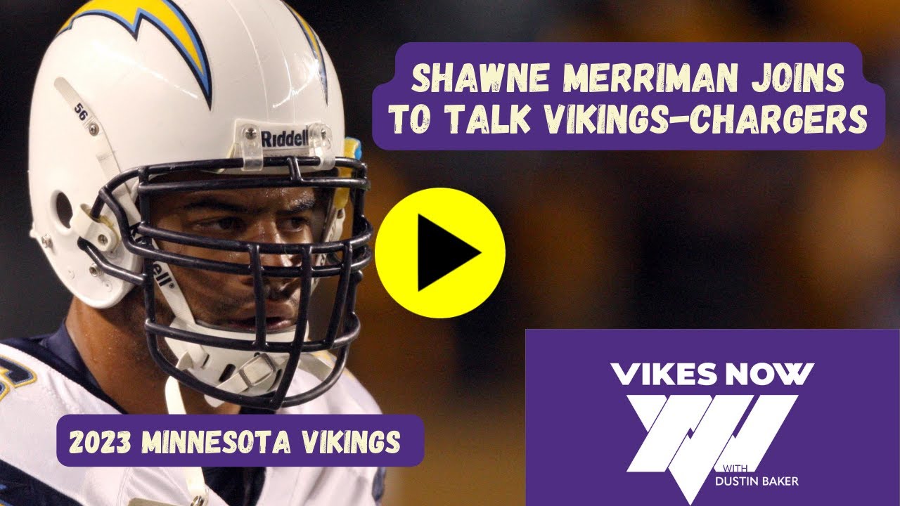 Shawne Merriman Joins To Talk Vikings-Chargers - YouTube