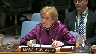 Mary Robinson on Upholding the United Nations Charter - Security Council, 8699th meeting