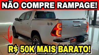 🚨 NÃO COMPRE RAMPAGE! ESSES CARROS SÃO MUITO MELHORES E MAIS BARATOS!