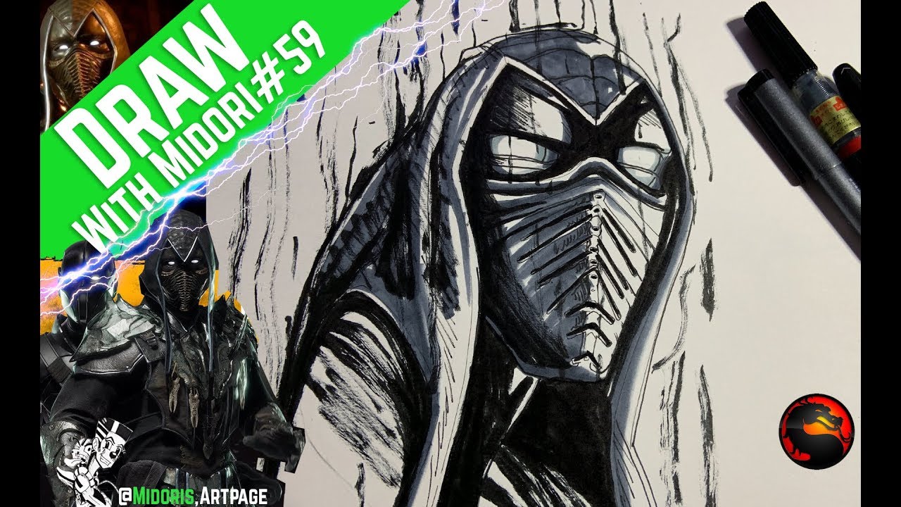 Lets Draw New Mortal Kombat 11 Noob Saibot-Hidden Character Facts ...