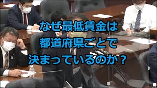 【衆議院】なぜ最低賃金は都道府県ごとに決まっているのか【経済産業委員会】