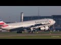 Airbus A330-243  Graceful landing with some Wing Condensation.