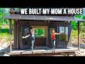 SURPRISING my Mom with her FINISHED Tiny House