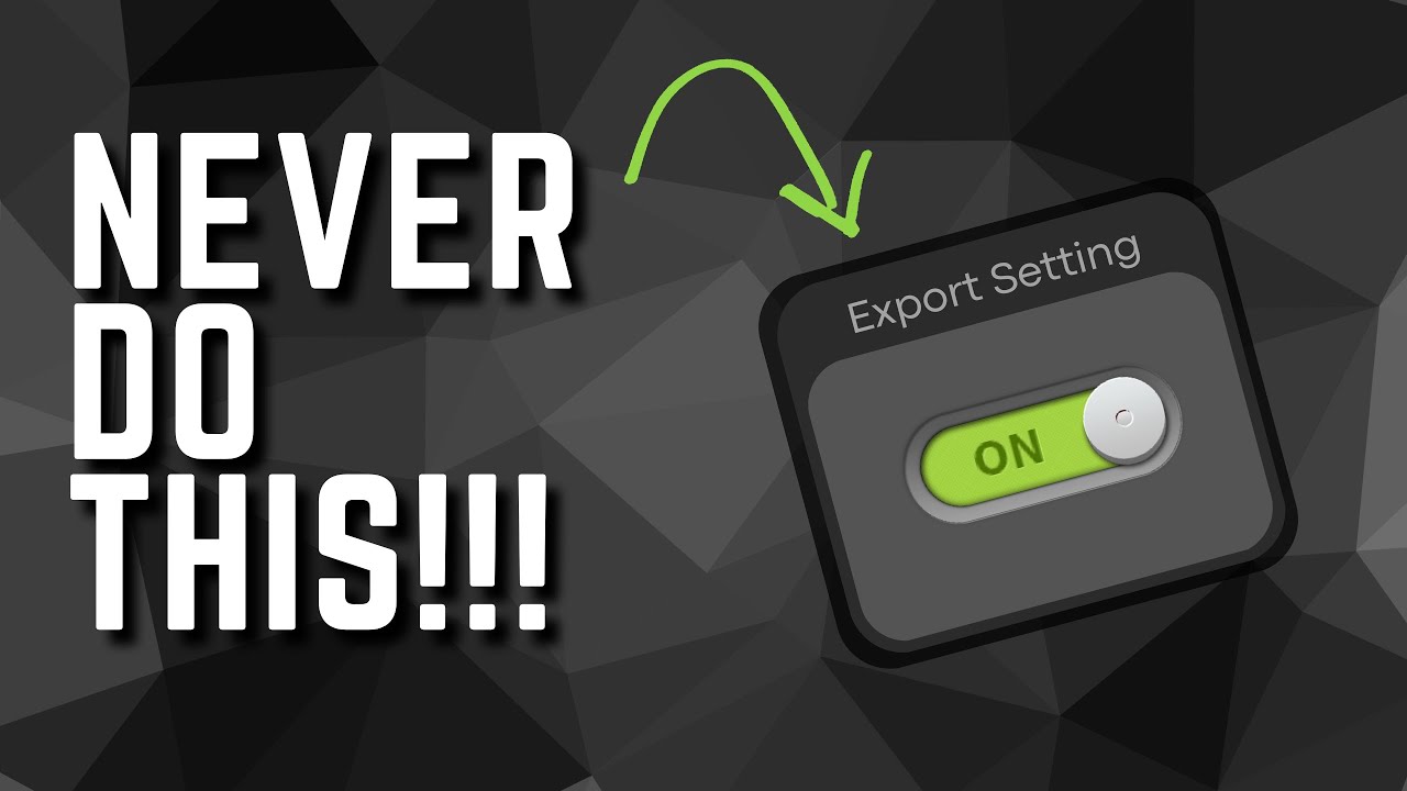 Your Export Setting Is Ruining Your Song Youtube
