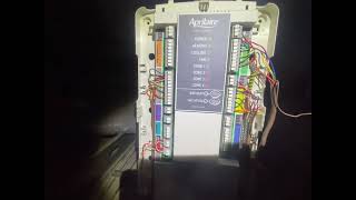 Aprilaire Zoning control board wiring #tech #service #ac #heat