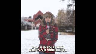 Winter Minis Are Coming! #shorts #ytshorts #lsckingwood #communitycollege #college #winter