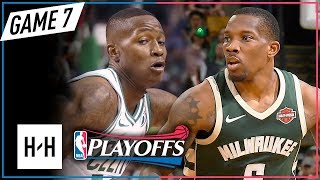 Terry Rozier vs Eric Bledsoe INTENSE Game 7 Duel Highlights 2018 Playoffs - SCAR
