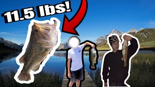 Fishing ￼Sketchy Lake for Pb Bass!