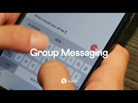 Send group messages in the Buddy app: DM and chat with dive friends