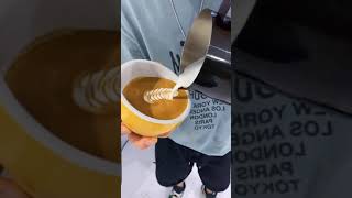 Amazing Cappuccino Latte Art Skills | ep12 #tiktok #douyin #Shorts