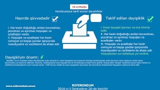 Referendumda nəyə səs verəcəyik? - Konstitusiyaya təklif olunan 2-ci dəyişiklik - Maddə 24.