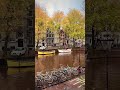 amsterdam in autumn 🍂🛶 amsterdam autumn street view