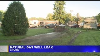 Gas well malfunction sprays oil, gas at Vintage Village Estates