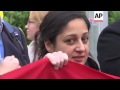 Activists march; urge negotiators to reach deal